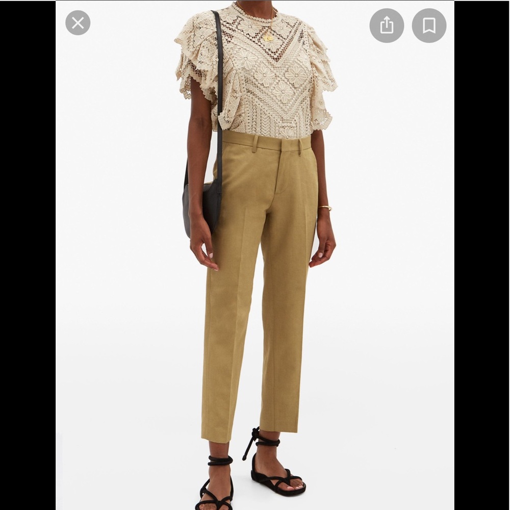 NWT APC Pantalon Raphalle Beige trouser